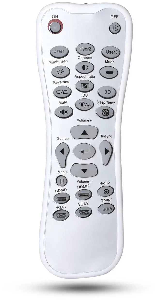 Main image of BR-3003B Projector Replacement Remote Control for Optoma GT1080 HD141X HD142X HD143X HD144X HD26BR HD27 HD27HDR HD28DSE HD29Darbee GT1080Darbee HD39Darbee UHD40 UHD50 UHD550X UHD60 UHZ65