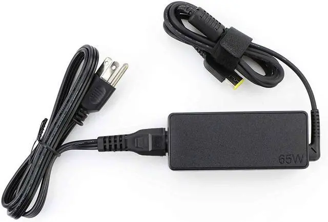Alt view image 6 of 6 - 65W 45W Square Tip Charger for Lenovo L24q-20 65D2 65D3 Monitor 20V 3.25A Power Supply Adapter Cord