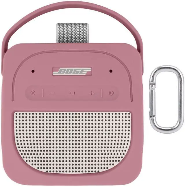 Main image of Silicone Cover for Bose SoundLink Micro 2nd Bluetooth Speaker | Scratch-resistant, Unhindered Sound, Silicone Construction, Portable Carrying Silicone Cover, Pink Silicone Cover