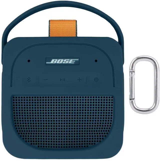 Main image of Silicone Cover for Bose SoundLink Micro 2nd Bluetooth Speaker | Scratch-resistant, Unhindered Sound, Silicone Construction, Portable Carrying Silicone Cover, Twilight Blue Silicone Cover