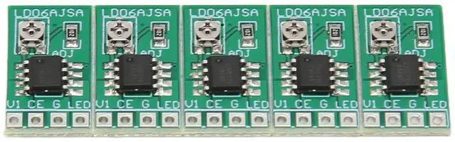 Main image of DC 2.8 to 6V LED Driver Board, 30 to 1500MA Adjustable LED Constant Current Driver, Multipurpose Current LED Driver Module for 3V 3.3V 3.7V 4.5V 5V 6V LED Driver