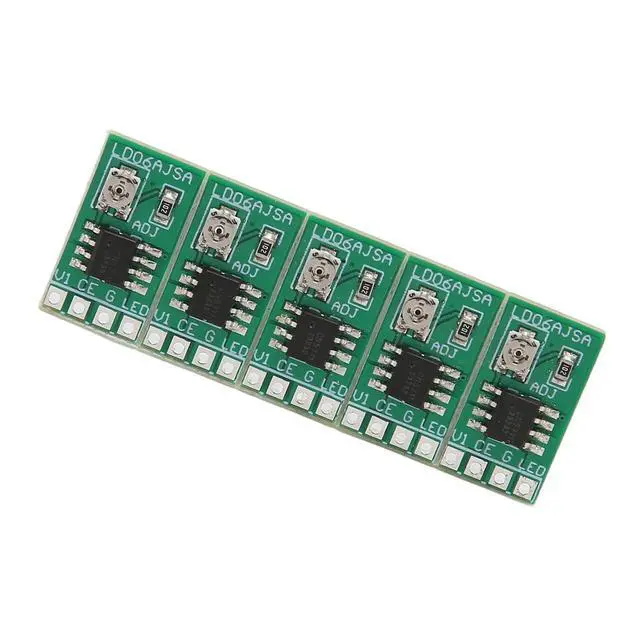 Alt view image 3 of 6 - DC 2.8 to 6V LED Driver Board, 30 to 1500MA Adjustable LED Constant Current Driver, Multipurpose Current LED Driver Module for 3V 3.3V 3.7V 4.5V 5V 6V LED Driver