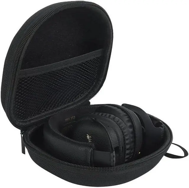 Main image of Hard Headphones Case Compatible with Marshall Major V/IV/III/II/ 5/4/ 3/2 On-Ear Wireless Bluetooth Headphones (Black case)