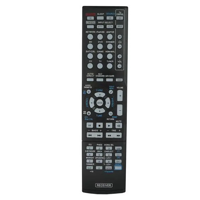 Alt view image 3 of 6 - Replacement Remote Control for Pioneer VSX-21TXH VSX-52 VSX-D814-S AXD7545 AXD7612 7.1-Channel Home Theater AV A/V Receiver System