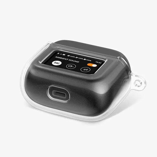 Alt view image 3 of 6 - Earphones Case for JBL Tour Pro 3 Case - Clear TPU Silicone Earbuds Cover - Transparent