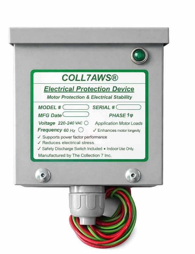 Alt view image 2 of 7 - Whole House Electrical Protection Unit 50A-200A | Power Factor Correction Device | Voltage Stabilizer for Breaker Panel | 120/240V