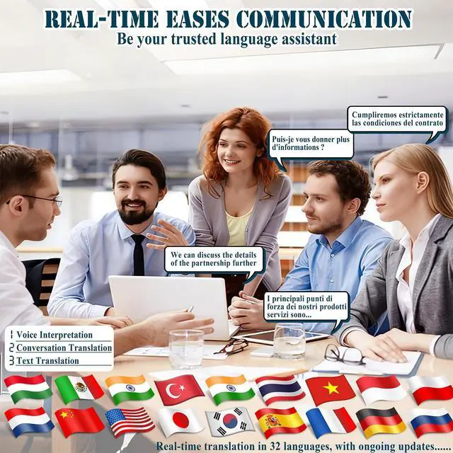 Alt view image 5 of 7 - 8MP Smart Glasses with Camera, Photochromic AI Glasses for Vlogging | Photochromic lenses, 30+ language translation, voice control, Hi-Fi audio, spring temples, USB-C charging