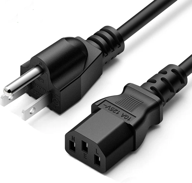 Alt view image 2 of 2 - SL-60W Power Cable Replacement for SL60W SL200Bi SL300II Video Light | Replacement Power Cable Compatible with SL60W, SL200Bi and SL300II LED Video Lights for Reliable Studio Lighting