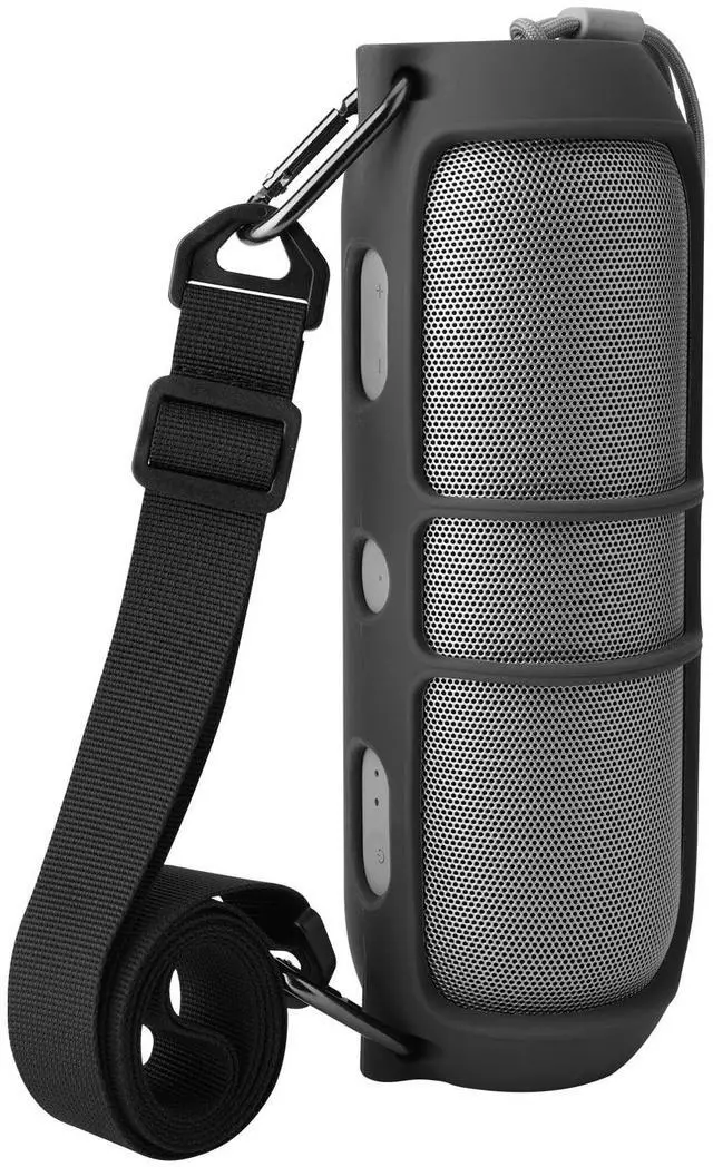 Main image of Silicone Cover Case for Beats Pill (2024 Release) Speaker, Travel Silicone Case Protective Carrier Holder Speaker Cover with Shoulder Strap (Case Only) (Black)