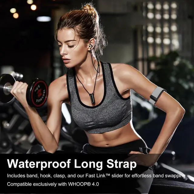 Alt view image 3 of 5 - Waterproof and Quick-Drying Hydroknit Replacement Bicep Band,Compatible with Whoop 4.0 for Fitness Tracker(38cm)