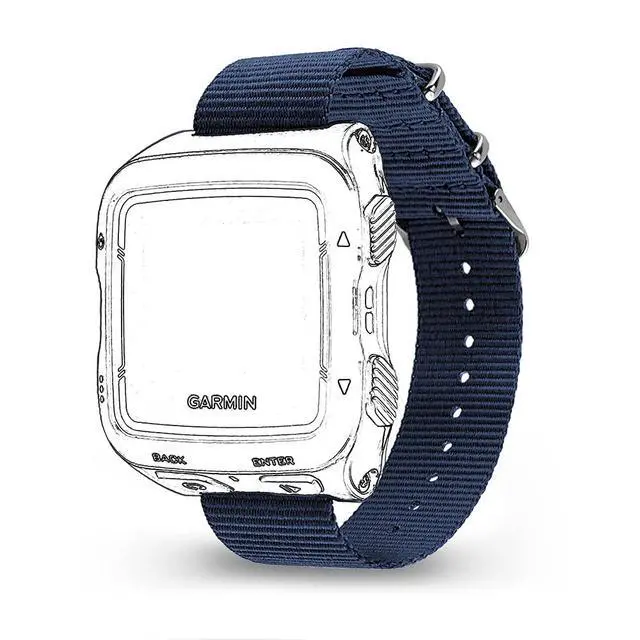 Alt view image 2 of 5 - Canvas Nylon Strap Compatible with Garmin Approach s10 Bands Replacement Golf Watch Band