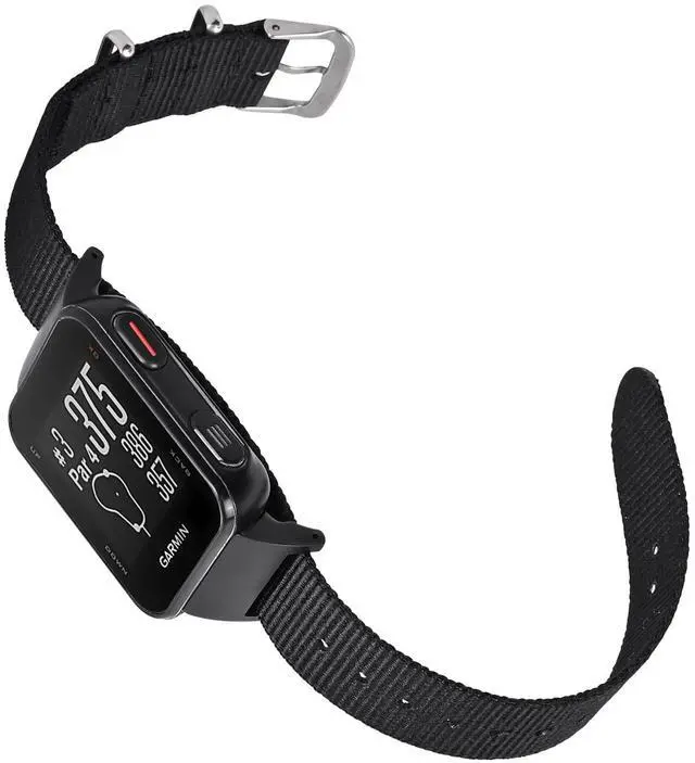 Main image of Canvas Nylon Strap Compatible with Garmin Approach s10 Bands Replacement Golf Watch Band