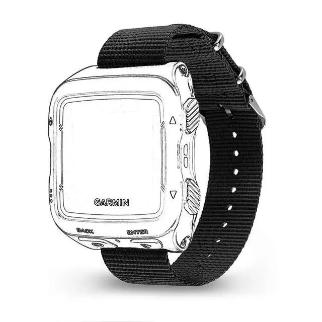 Alt view image 2 of 5 - Canvas Nylon Strap Compatible with Garmin Approach s10 Bands Replacement Golf Watch Band