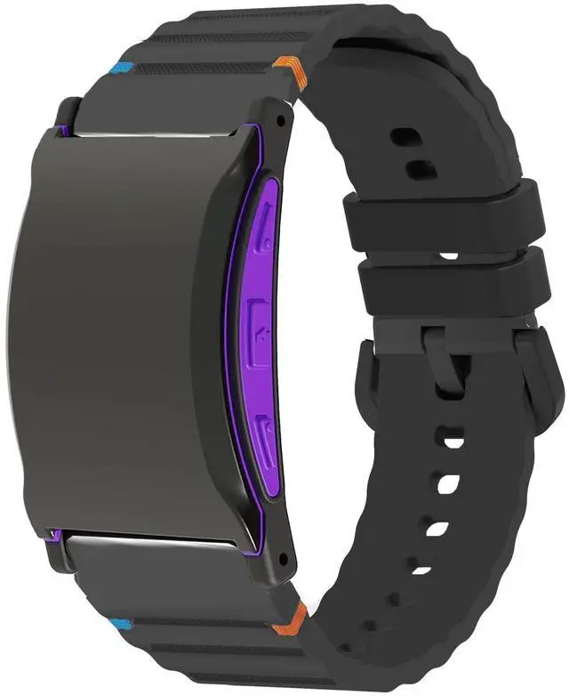 Main image of Compatible for Shock Clock Max Bands, New Silicone Woven Line Adjustable Replacement Strap Compatible for Pavlok Shock Clock 3, Max