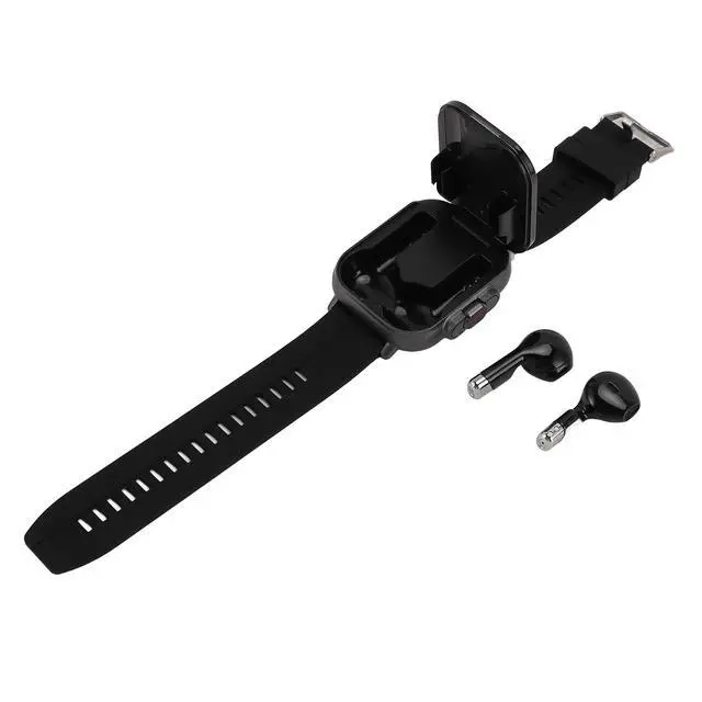 Alt view image 3 of 7 - Smart Watch with Earbuds, 2.01 HD Smartwatch Health and Fitness Tracker for Men Women Answer Make Calls Fitness Watch foriOS forAndroid