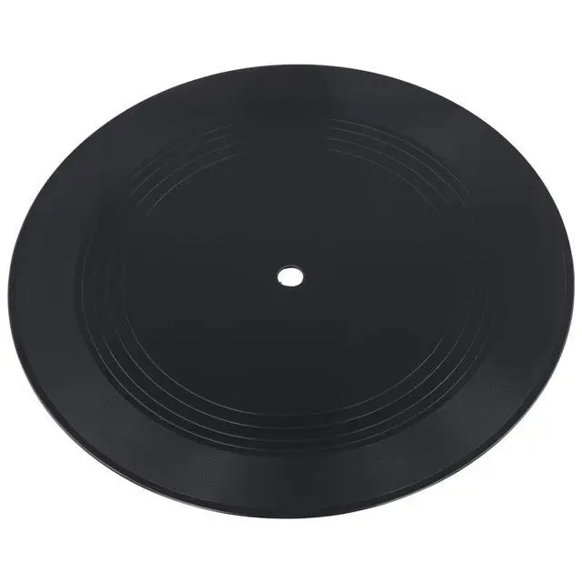 Alt view image 5 of 7 - 50 Pcs 7 Inch Blank Vinyl Records, Decorative Fake Records Black Plastic Plain Record for Wall Art Aesthetic, Party Wedding Decor