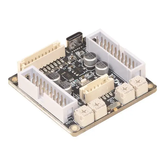 Alt view image 3 of 5 - 2 in 4 Out Audio Digital Signal Processor DSP Kernel Board - ADAU1701 Support PC UI/SigmaStudio, Supports Adjusting Gain EQ Crossover and Time Alignment