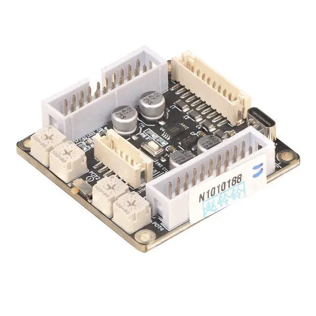 Alt view image 4 of 5 - 2 in 4 Out Audio Digital Signal Processor DSP Kernel Board - ADAU1701 Support PC UI/SigmaStudio, Supports Adjusting Gain EQ Crossover and Time Alignment