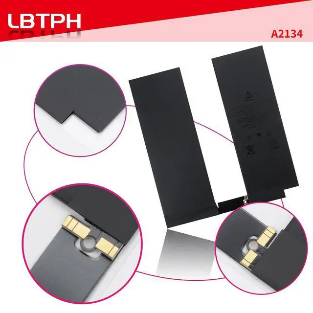 Alt view image 4 of 7 - A2134 8134mAh Tablet Battery for iPad A2125 A2123 A2152 A2153 A2154 | For iPad Air 3 / 3 2019, For Air 10.5" 2019 / 3 10.5" 2019 Series