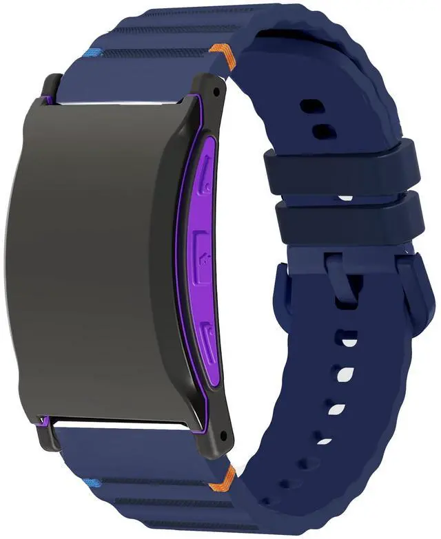 Main image of Compatible for Shock Clock Max Bands, New Silicone Woven Line Adjustable Replacement Strap Compatible for Pavlok Shock Clock 3, Max