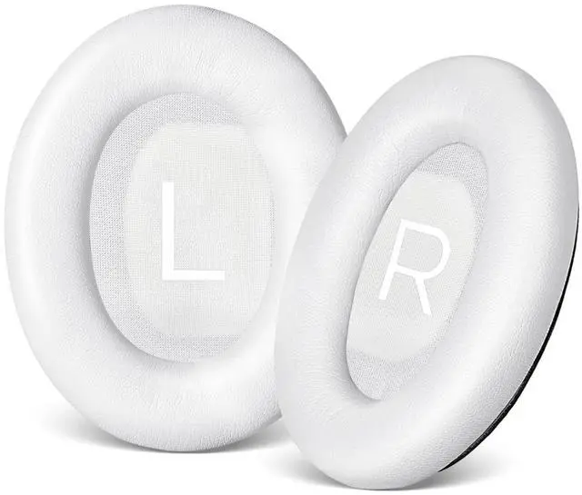 Main image of Replacement Ear-Pads Cushions for Bose QuietComfort 45 35 35ii (QC45/ QC35/ QC35ii), Premium Ear Covers Compatible with QuietComfort SE (QC SE)/ New QuietComfort Headphones (White)