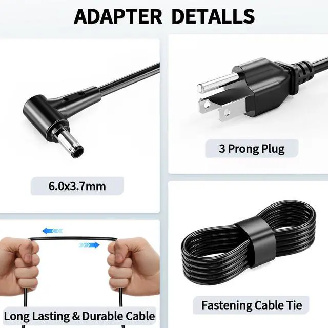Alt view image 2 of 6 - 150W Gaming Charger Fit for ASUS TUF A15 G531 FA706 A18-150P1A ADP-150CH B Adapter