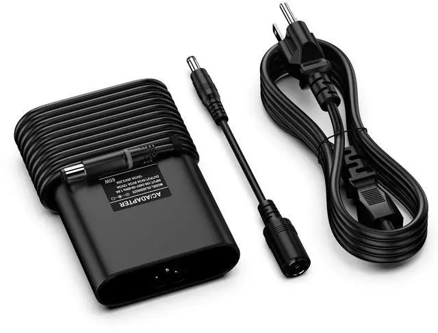 Main image of 65W Laptop Charger Compatible with Dell inspiron 13 14 15 17 3000 5000 7000 Series Laptops Round Power Connector AC Adapter7.4mm and 4.5mm