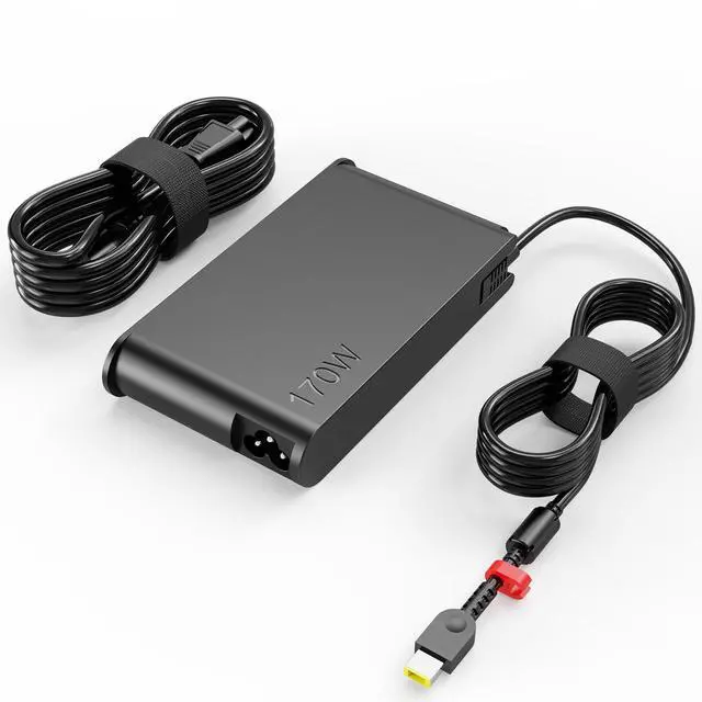 Alt view image 3 of 6 - 170W Charger Fit for Lenovo P50 P53 P15 P17 20V8.5A Workstation Adapter