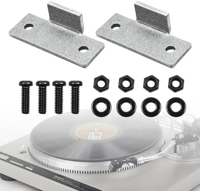 Main image of Dust Cover Hinge Repair Kit Compatible with Technics Turntables SL-D2 3200 B2 Q2 D3 1 Pair