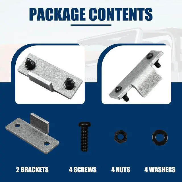 Alt view image 6 of 6 - Dust Cover Hinge Repair Kit Compatible with Technics Turntables SL-D2 3200 B2 Q2 D3 1 Pair