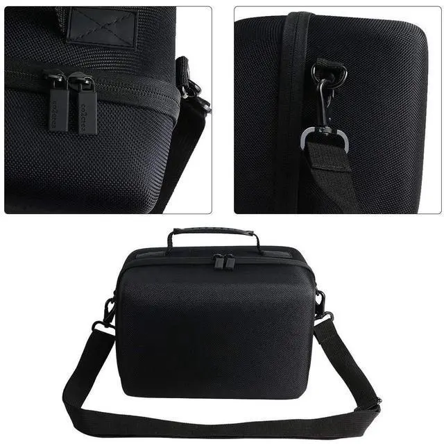 Alt view image 5 of 6 - Hard Travel Case for Sonos Move Speaker and Charging Dock | Portable Travel Bag Replacement with Detachable Shoulder Strap and Handle, Shockproof EVA Shell and Soft Lining
