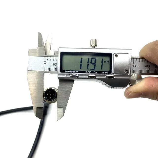 Alt view image 5 of 6 - 16.4ft M12 5 Pins Male to Female Connector Cable, A Code Straight Profibus Cable Female to Male Electrical PVC Sensors Cable Industrial Molded Cable for Fieldbus Module AWG22 125V 4A (5 Meter)