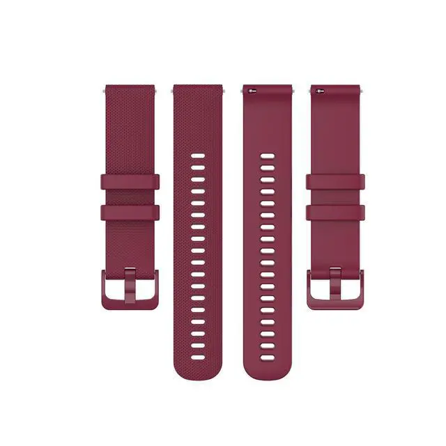 Alt view image 4 of 7 - 6pack Bands Compatible with IP67 Waterproof Sports Tracker Watch Replacement Soft Straps Silicone Watch Band Strap with Quick Release Pins for IP67 Fitness Watch Activity Tracker