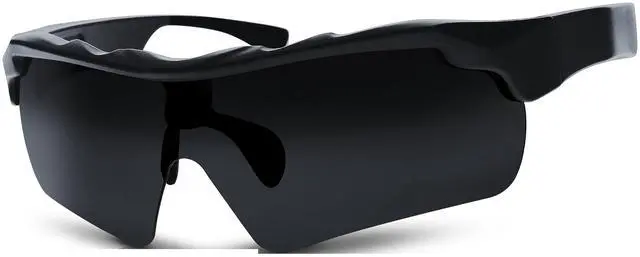 Main image of Sun & Sound Smart Sunglasses Combine On Trend Classic Sunglasses with UV400 Protective Lenses and Built-In Bluetooth Premium Open Ear Speakers for Hands Free Communication - (SM-MED) SPORT/BLACK