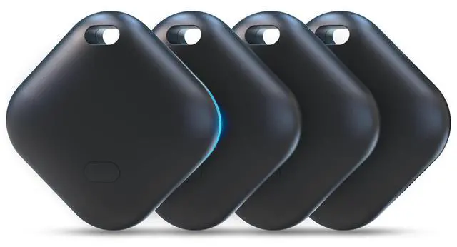 Main image of Android Tracker Tags 4 Pack, Bluetooth Tracker Works with Google Find Hub, Android Only, Replaceable Battery, Water-Resistant Smart Tag Item Finder for Keys, Wallet, Luggage, Backpack