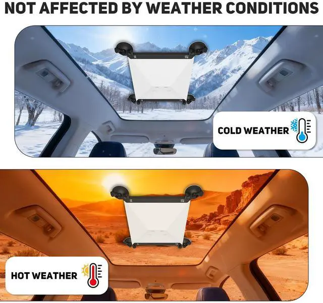 Alt view image 5 of 6 - Starlink Mini Mount, Starlink Mini Accessory for Car Sunroofs or Windows, Secure Satellite Mounting Kit with Strong Grip for RVs, Boats and Road Trips, Stable Signal Performance,Black