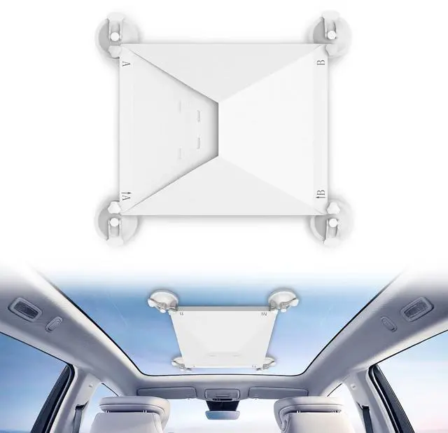 Main image of Starlink Mini Mount, Starlink Mini Accessory for Car Sunroofs or Windows, Secure Satellite Mounting Kit with Strong Grip for RVs, Boats and Road Trips, Stable Signal Performance, White