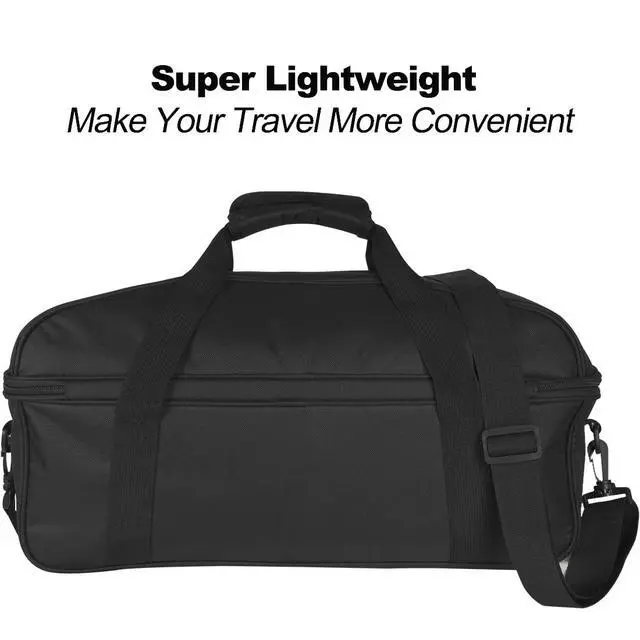 Alt view image 3 of 5 - Travel Case with Shoulder Strap for Boombox 3/2/1 Portable Waterproof Lightweight Speaker Carrying Storage Holder with Zipper Mesh Bag for Charger Adapter (Black)
