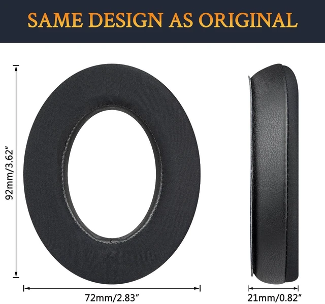Alt view image 4 of 6 - Cooling Earpads for Bose (TP-1/TP-1A/AE1) - Black | for Triport (1/1A), Around Ear I