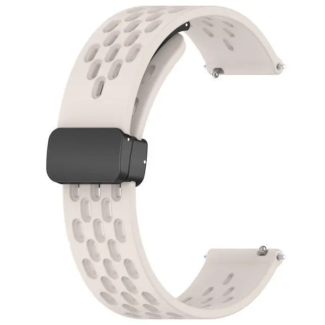Alt view image 5 of 6 - Compatible with Embr Wave 2 Band, Breathable Soft Silicone Magnetic Butterfly Clousure Sport Replacemet Band Straps Compatible for Embr Wave 2 Thermal Wristband