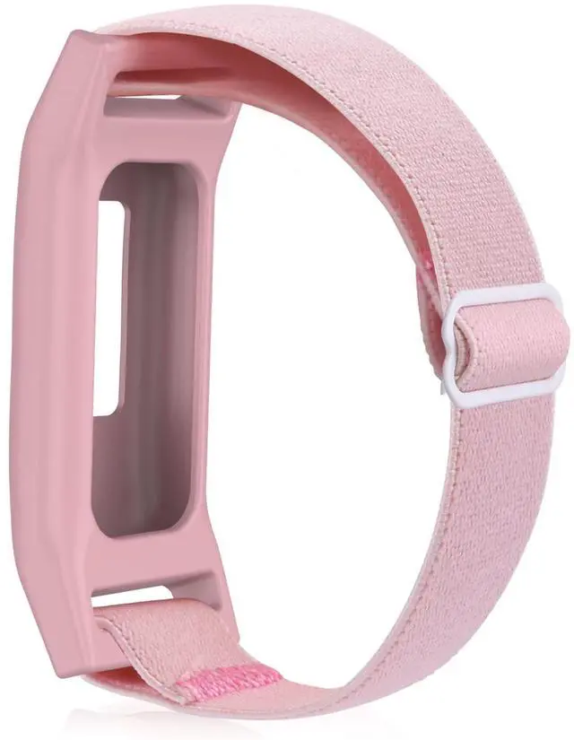 Main image of Elastic Nylon Strap compatible with Garmin vivofit Jr 1/2 Bands Replacement with Case for Kids