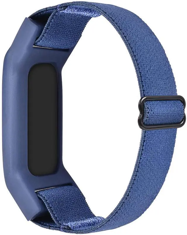 Main image of Elastic Nylon Strap compatible with Garmin vivofit Jr 1/2 Bands Replacement with Case for Kids