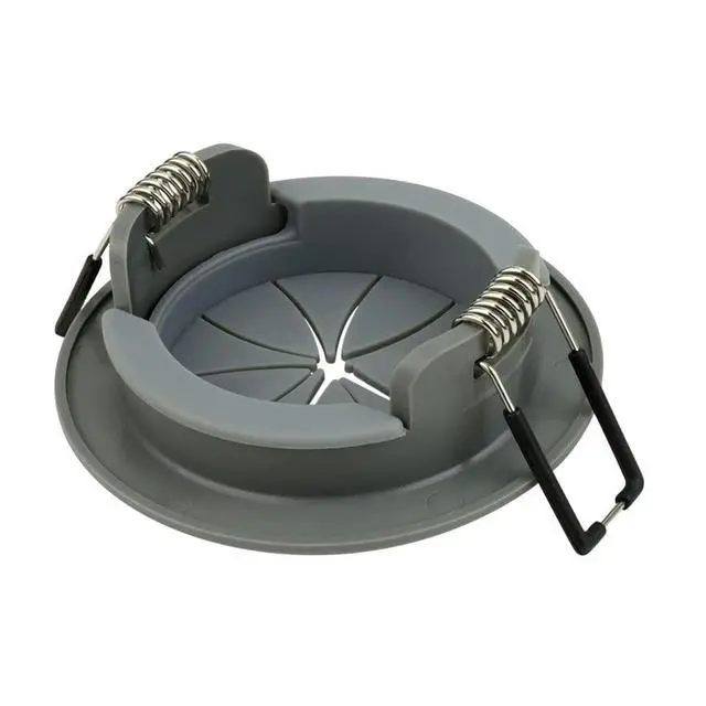 Alt view image 3 of 7 - Construct Pro SpeedyZ Spring-Lock 2 Cable Pass Through Port (Gray/Each)