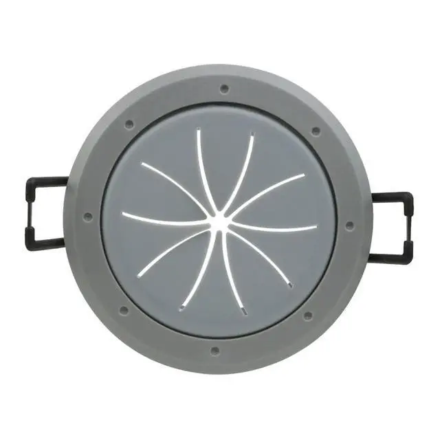 Alt view image 4 of 7 - Construct Pro SpeedyZ Spring-Lock 2 Cable Pass Through Port (Gray/Each)