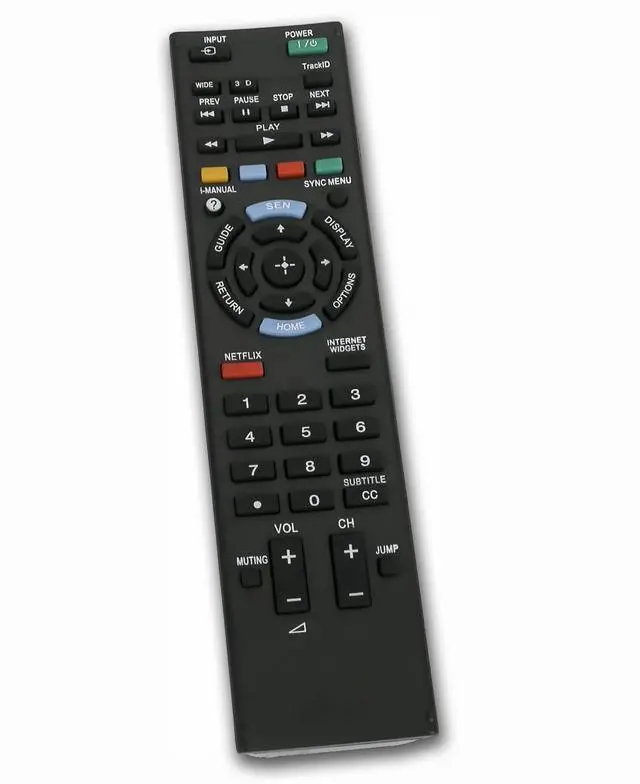 Alt view image 3 of 7 - Replacement Remote Control for Sony Bravia TV XBR-55HX950 KDL-55HX750 KDL-46HX850 KDL-46HX750 KDL-55HX850