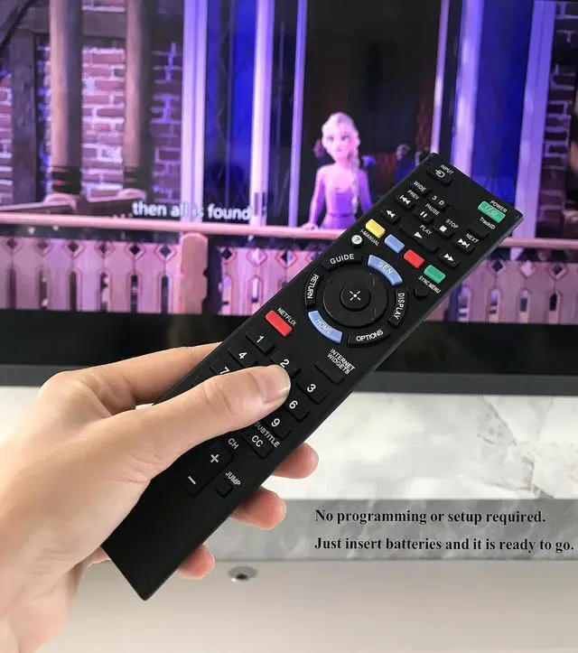 Alt view image 4 of 7 - Replacement Remote Control for Sony Bravia TV XBR-55HX950 KDL-55HX750 KDL-46HX850 KDL-46HX750 KDL-55HX850