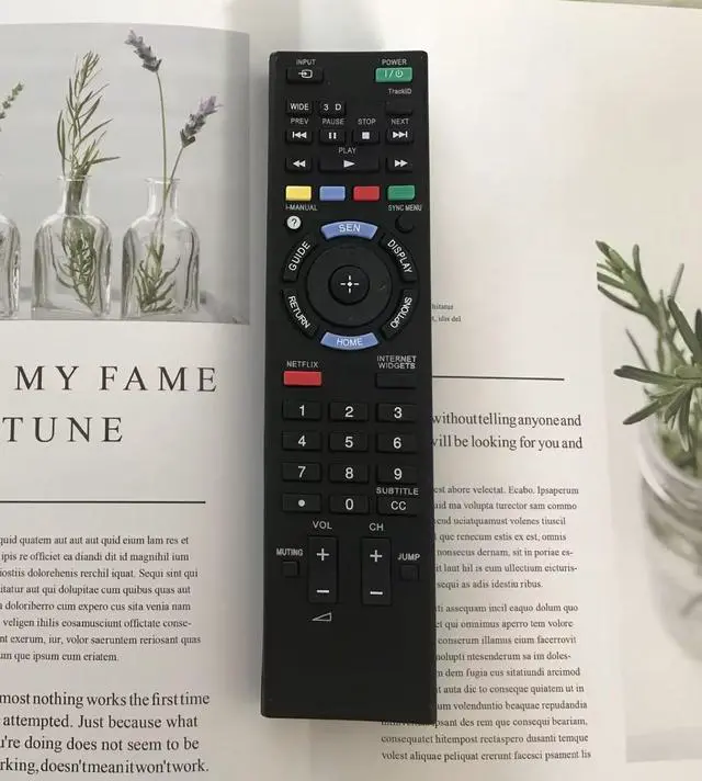 Alt view image 7 of 7 - Replacement Remote Control for Sony Bravia TV XBR-55HX950 KDL-55HX750 KDL-46HX850 KDL-46HX750 KDL-55HX850