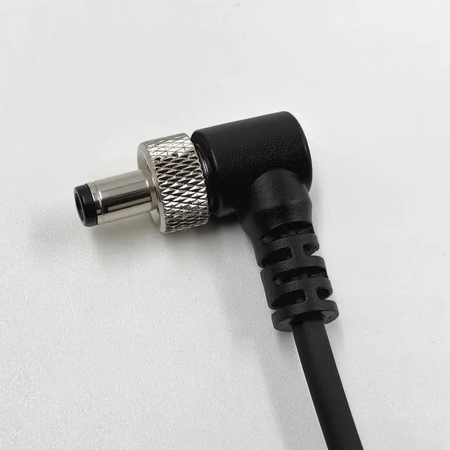 Alt view image 2 of 6 - D Tap to Locking DC 5.5 2.1mm Right Angle Monitor Coiled Power Cable Suitable for Atomos Ninja V, Shogun, PIX-E5/E7, SmallHD 702 Touch, Hollyland Mars 400S, Sony Monitors,40