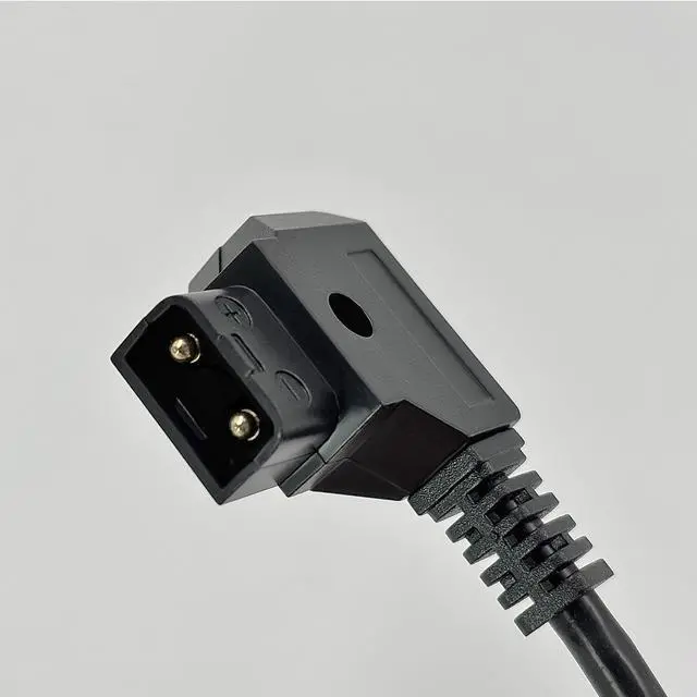 Alt view image 5 of 6 - D Tap to Locking DC 5.5 2.1mm Right Angle Monitor Coiled Power Cable Suitable for Atomos Ninja V, Shogun, PIX-E5/E7, SmallHD 702 Touch, Hollyland Mars 400S, Sony Monitors,40