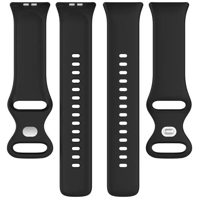 Alt view image 6 of 7 - 4-Pack Compatible with Honor Rossini 2i Band, Soft Silicone Replacement Sport Wristband Strap Accessories for Rossini 2i